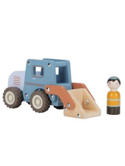 Bulldozer en bois