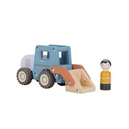 Bulldozer en bois