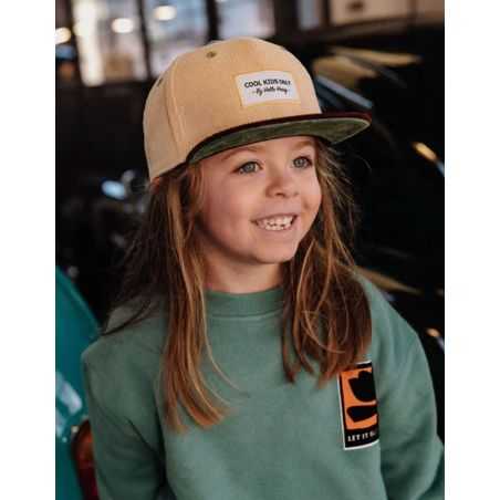 Casquette velours sweet | Almond