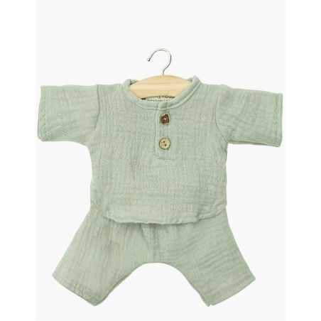 Tenue Babies | Ensemble Andréa vert gris