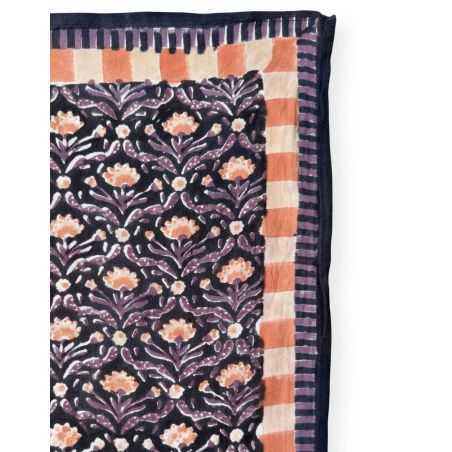 Grand foulard Latika | Cactus navy