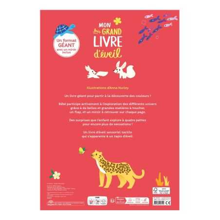 Mon très grand livre d'éveil| Monde des couleurs