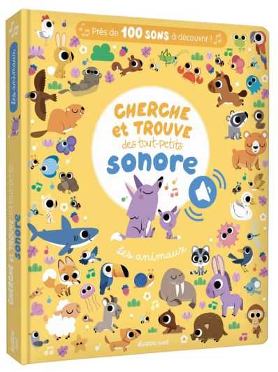 Livre Cherche et trouve sonore | Animaux
