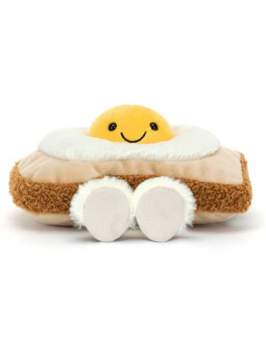 Peluche Amuseable | Egglantine egg on toast