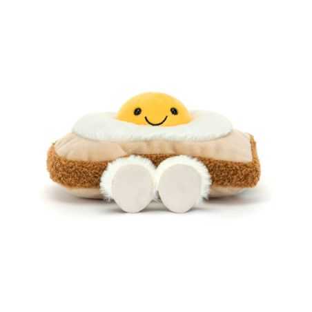 Peluche Amuseable | Egglantine egg on toast