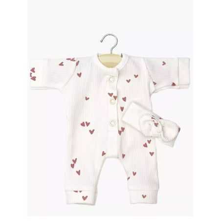 Tenue Babies | Combi Lili et bandeau coeurs argile