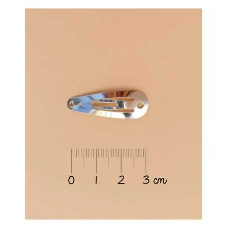 Duo mini barrettes noeud papillon | Liberty capel floret rose