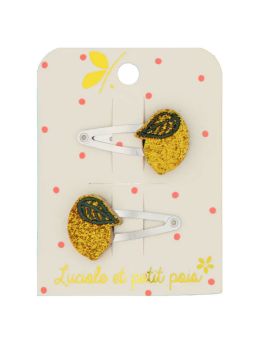 Duo mini barrettes | Citrons