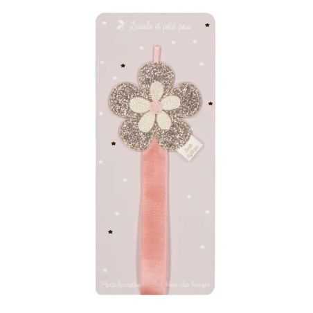 Porte barrettes mural | Fleur rétro