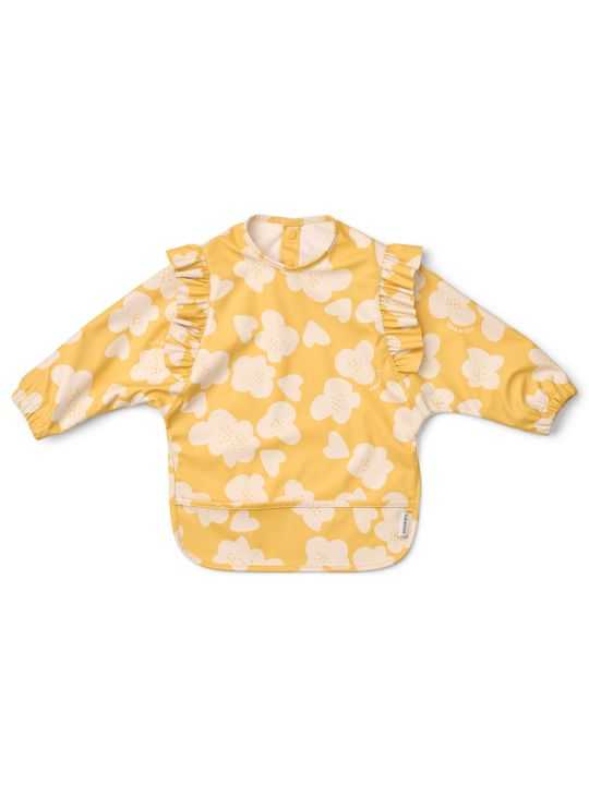 Bavoir tablier | Flower lemon