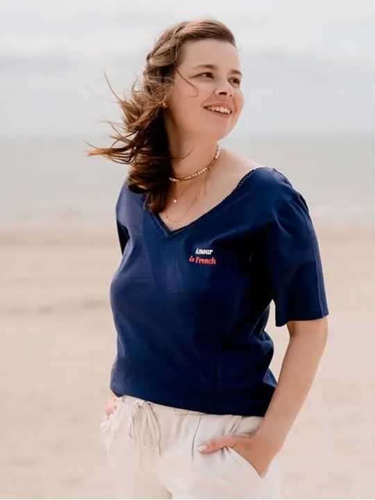 T-shirt allaitement | Amour is french