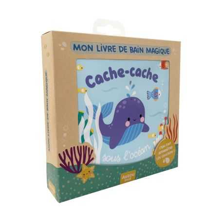 Livre de bain magique | Cache cache océan