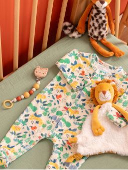 Attache tétine bois silicone | Forêt Mawa