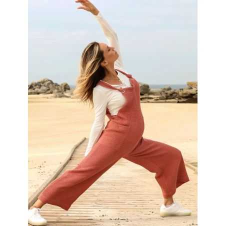 Salopette maternité Maya | Terracotta