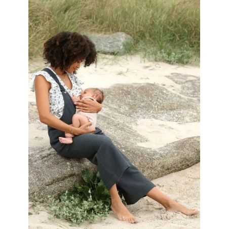 Salopette maternité Maya | Anthracite