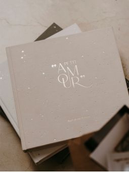 Livre de naissance Petit Amour | Beige
