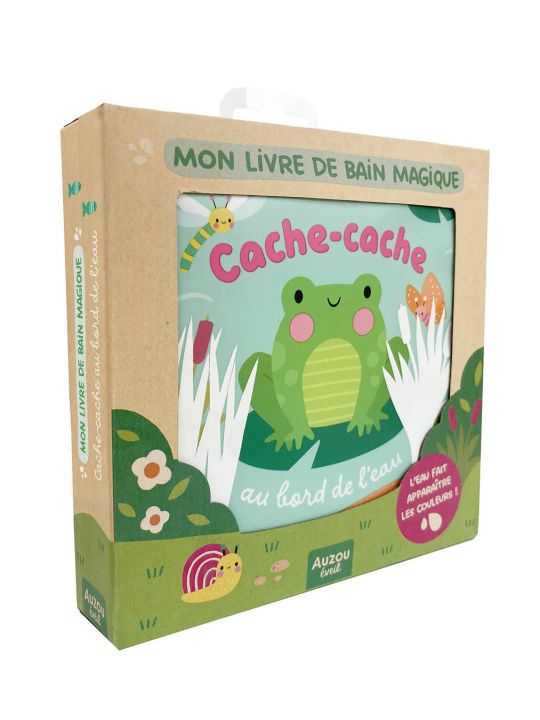 Livre de bain magique | Cache cache bord de l'eau