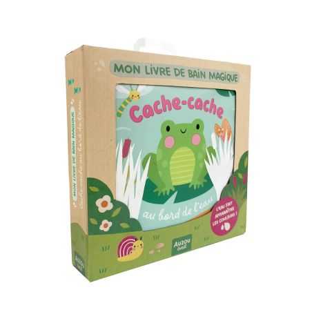 Livre de bain magique | Cache cache bord de l'eau