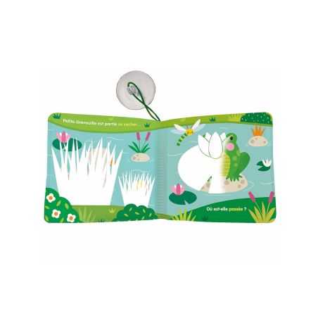 Livre de bain magique | Cache cache bord de l'eau