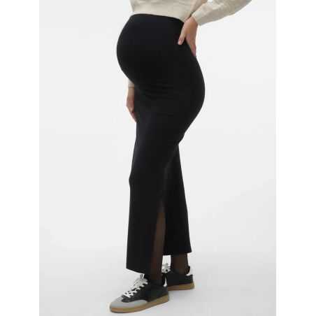 Jupe longue grossesse noire | Emma