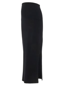 Jupe longue grossesse noire | Emma