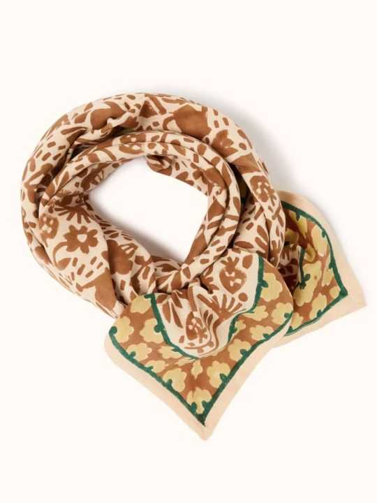 Grand foulard Latika | Garden macadamia