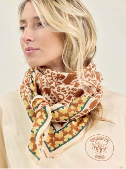 Grand foulard Latika | Garden macadamia