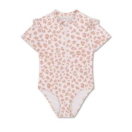 Maillot de bain manches courtes | Léopard