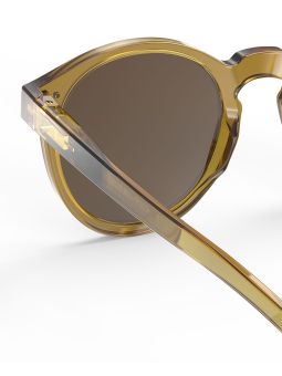 Lunettes de soleil adultes | Golden green M