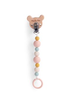 Attache tétine bois silicone | La petite école de danse
