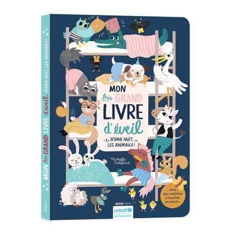 Mon très grand livre d'éveil| Bonne nuit les animaux