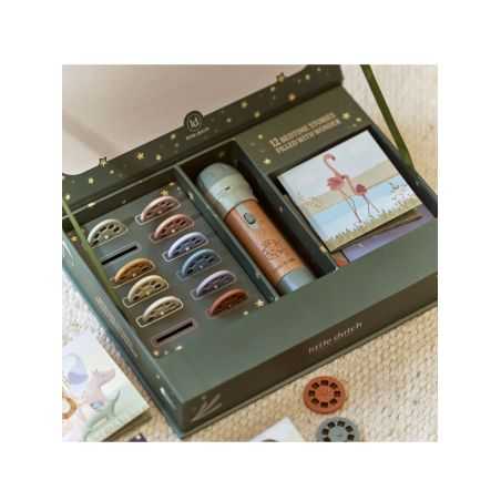 Coffret lampe à histoires | Safari friends