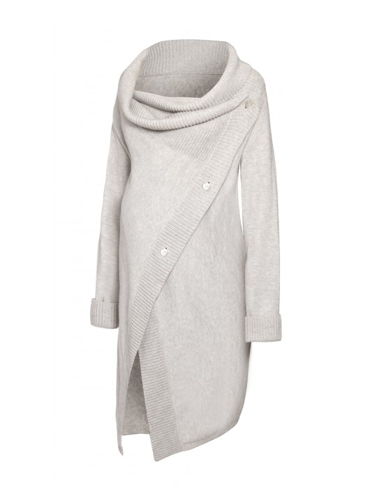 Cardigan grossesse gris - Denise
